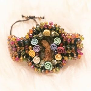 Virgin Mary handmade bracelet
